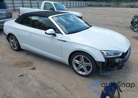 2018 Audi S5 3.0T Premium Plus z USA, uszkodzony, nr VIN WAU24GF50JN009209